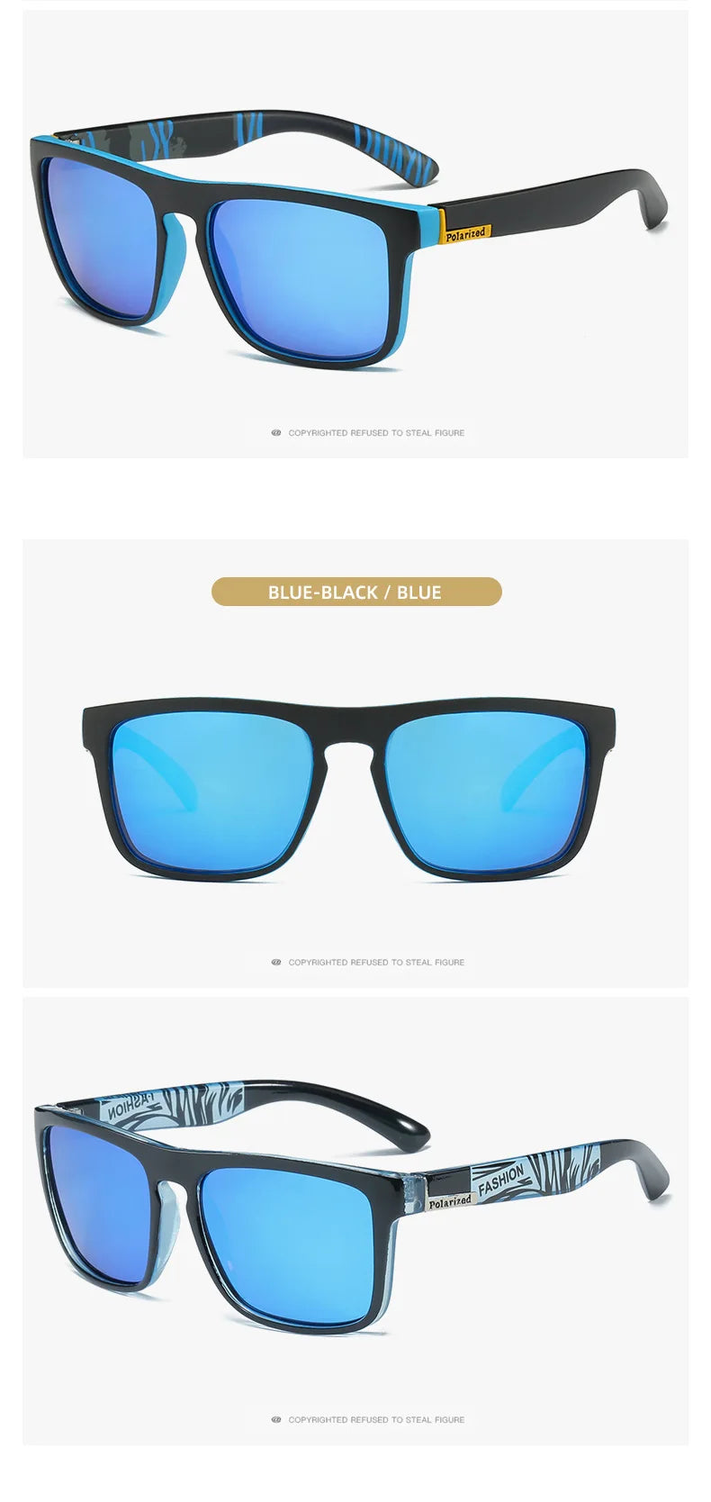 Men Women Polarized Sunglasses Luxury Brand Designer Vintage Sunglasses Man Fashionable Driving Sun Glasses Eyewear Eyepieces