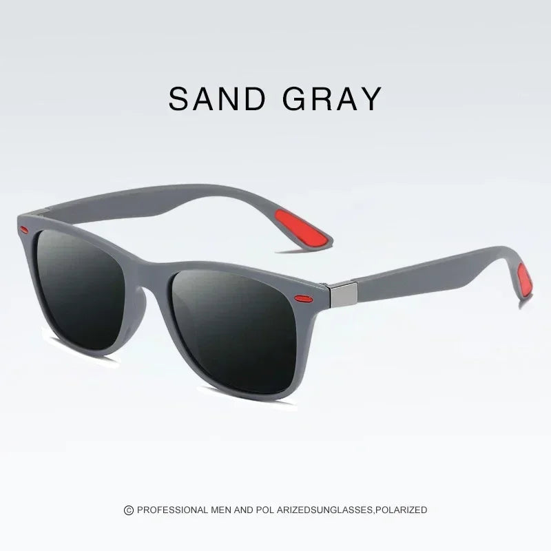 Classic Vintage Outdoor Polarized Sunglasses for Women Men New Fashion Square Style UV400 Protection Driving Sun Glasses Goggles