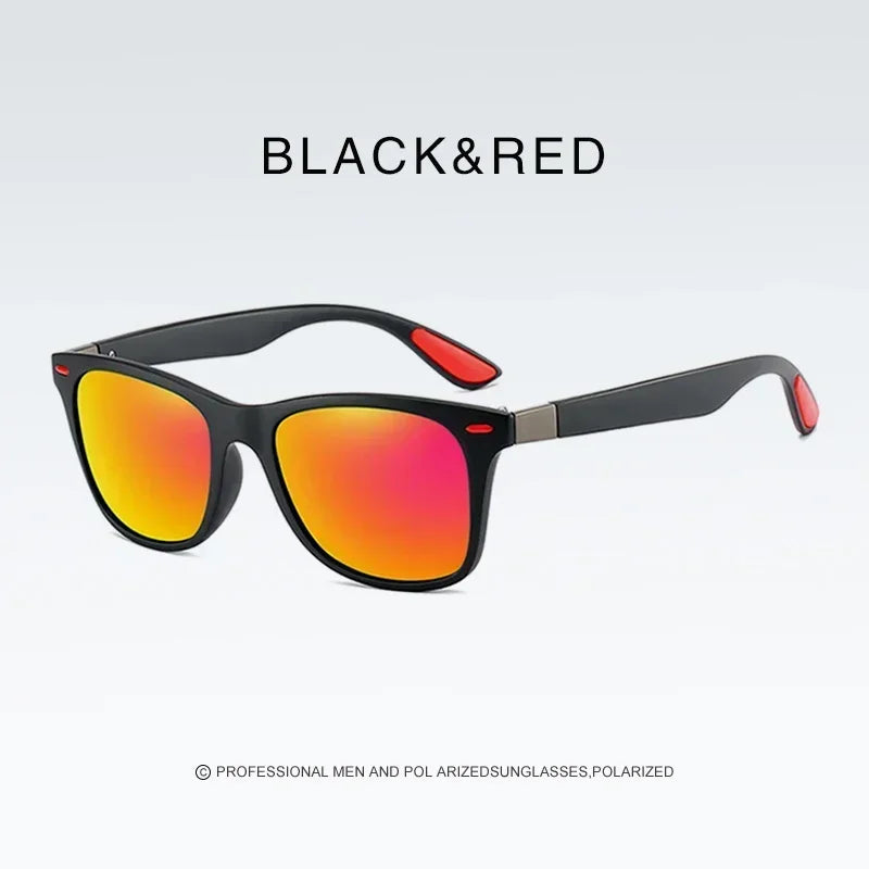 Classic Vintage Outdoor Polarized Sunglasses for Women Men New Fashion Square Style UV400 Protection Driving Sun Glasses Goggles