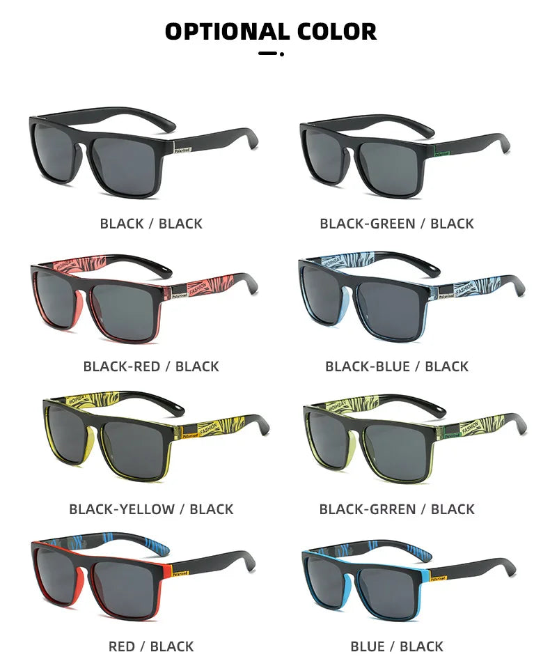 Men Women Polarized Sunglasses Luxury Brand Designer Vintage Sunglasses Man Fashionable Driving Sun Glasses Eyewear Eyepieces