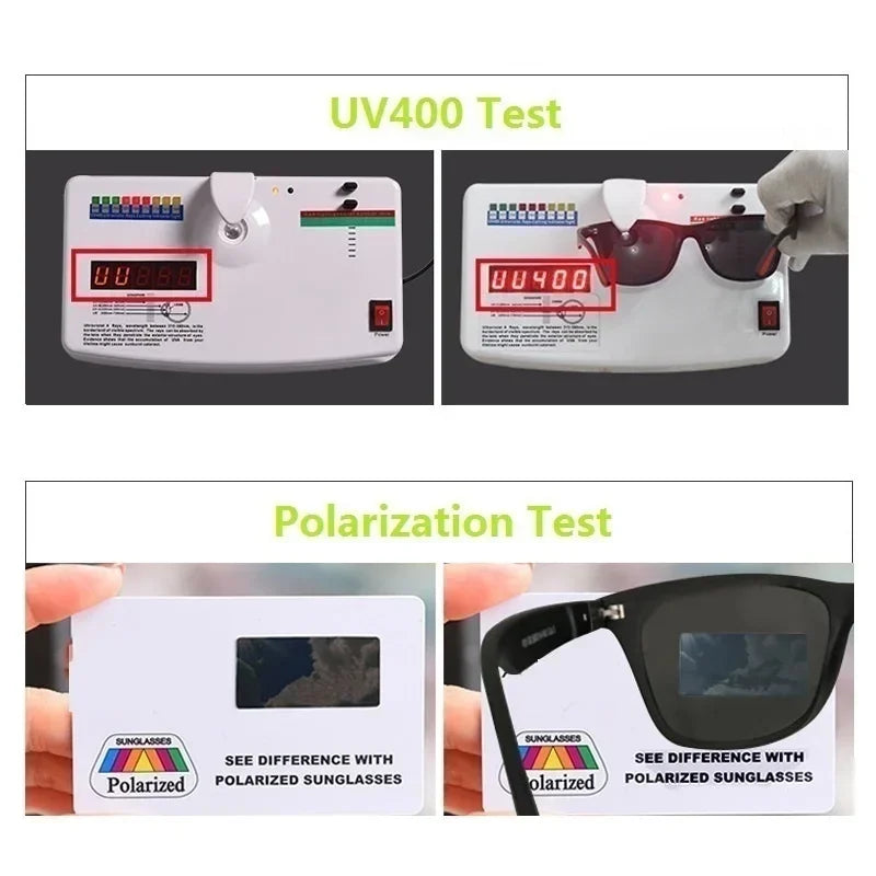 Classic Vintage Outdoor Polarized Sunglasses for Women Men New Fashion Square Style UV400 Protection Driving Sun Glasses Goggles