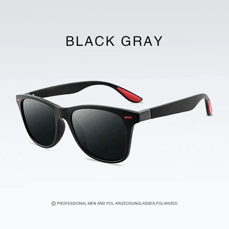 Classic Vintage Outdoor Polarized Sunglasses for Women Men New Fashion Square Style UV400 Protection Driving Sun Glasses Goggles