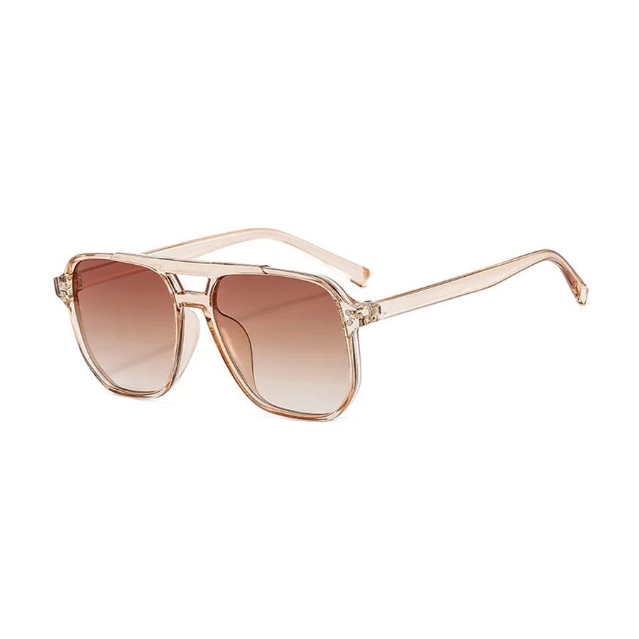 Women's Men's Square Sunglasses Retro Polygonal Sunglasses Black Retro Fashion Accessories Suitable for Gifts
