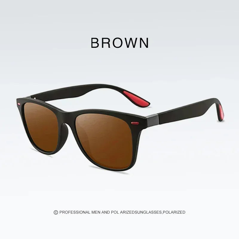 Classic Vintage Outdoor Polarized Sunglasses for Women Men New Fashion Square Style UV400 Protection Driving Sun Glasses Goggles